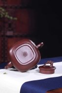 《清心雅逸》宜興紫砂壺工藝美術(shù)師純手工創(chuàng  )新壺泡茶壺底槽青茶具