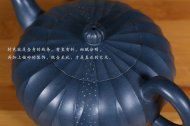 《錢(qián)韻》范菊英原礦天青泥宜興紫砂壺290cc