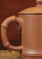 《竹節蓋杯-泥繪梅花款》紫砂壺實(shí)力派名家手工宜興茶壺茶具段泥