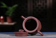 《天時(shí)地利》紫砂壺宜興高級工藝美術(shù)師手工底槽青茶壺茶具