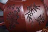 《尊六方》宜興六方紫砂壺底槽青純手工高級工藝美術(shù)師泡茶壺特價(jià)茶具