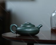 高工佳作【線(xiàn)圓】 泥料：原礦民國綠