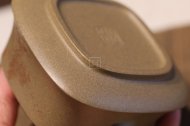 《柱礎》頂級蟹殼青純手工助理工藝美術(shù)師宜興紫砂壺茶具茶壺