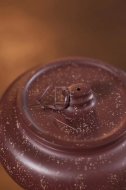 《金砂竹韻》宜興紫砂壺純手工底槽青，段泥泡茶壺