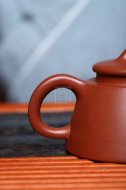 《魚(yú)罩》宜興工藝美術(shù)師全手工紫砂壺茶壺老師底槽青