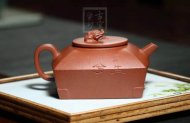 《長(cháng)生壺》宜興紫砂壺全手工茶壺名師老師底槽青四方