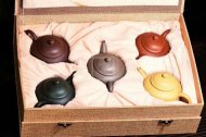 《五色土》綠泥，朱泥，紫泥，青灰泥，段泥純手工宜興紫砂壺茶具水平茶壺