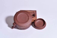 《萬(wàn)里長(cháng)城》宜興黃龍山清水泥紫砂壺茶具