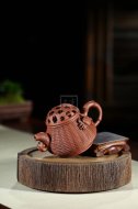 《豐收》宜興紫砂壺工藝美術(shù)師手工泡茶壺創(chuàng  )新壺茶具壺