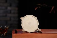 《樹(shù)樁》宜興紫砂壺高級工藝美術(shù)師手工優(yōu)質(zhì)青灰泥家用泡茶壺具套裝