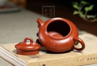 《圓韻壺》宜興創(chuàng  )新壺紫砂工藝美術(shù)師手工大紅袍泡茶壺套壺