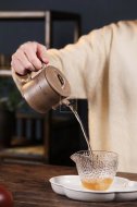 《高竹節》宜興紫砂壺實(shí)力派名家純手工龍血段泥茶壺茶具