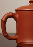 《竹節蓋杯》宜興紫砂茶壺紫砂泡茶壺朱泥手工實(shí)力派藝人泡茶壺