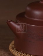 《玉鼎》宜興紫砂壺底槽青高級工藝美術(shù)師手工茶壺茶具創(chuàng  )新壺