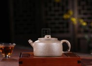 《竹節供春》宜興紫砂壺青段工藝美術(shù)師手工茶壺茶具