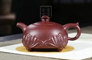 《福臨門(mén)》宜興高級工藝美術(shù)師手工紫砂壺全手工底槽青泡茶壺