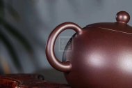 《竹節西施》宜興紫砂壺工藝美術(shù)師純手工紫泥茶壺全手工西施紫砂壺