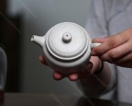 碧螺壺中香撲面，綠茶盞內味如春。