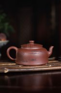 《陶緣雙面刻繪》宜興紫砂壺助理工藝美術(shù)師手工紫泥創(chuàng  )新壺泡茶壺茶具