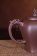 《威震四方》宜興紫砂壺名家工藝美術(shù)師全手工泡茶壺茶具楊國琴老師大廠(chǎng)拼紫泥