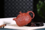 《魚(yú)化龍供春》宜興紫砂壺高級工藝美術(shù)師手工茶壺茶具大紅袍供春