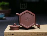 《福滿(mǎn)四季》宜興紫砂壺全手工茶壺底槽青名家