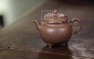 《大彬如意》宜興紫砂壺老師全手工實(shí)力派名家茶壺具段泥大彬如意壺