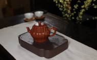 《宜興紫砂儲水式壺承/干泡盤(pán)》宜興工紫砂壺紫砂茶壺茶具