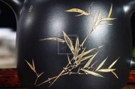 《秦權》宜興紫砂壺全手工工藝美術(shù)師茶具純泡茶壺稀有烏金泥秦權