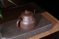 《清飲》宜興紫砂壺助理工藝美術(shù)師手工紫泥創(chuàng  )新泡茶壺茶具