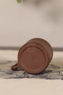 《帶把竹節品茗杯》