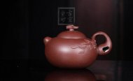《福祿一生》宜興紫砂壺手工工藝美術(shù)師紫泥壺茶壺創(chuàng  )新壺茶具