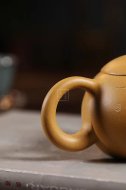《西施》宜興高級工藝美術(shù)師手工紫砂壺西施泡茶壺茶具黃金段泥