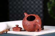 《魚(yú)化龍供春》宜興紫砂壺高級工藝美術(shù)師手工茶壺茶具大紅袍供春