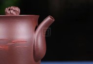 《天時(shí)地利》紫砂壺宜興高級工藝美術(shù)師手工底槽青茶壺茶具