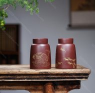 品名：精美茶倉。泥料：原礦優(yōu)質(zhì)紫泥