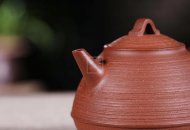 《樸雅》宜興紫砂壺原紅降坡泥全手工純手工茶壺茶具創(chuàng  )新壺