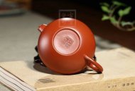 《圓韻壺》宜興創(chuàng  )新壺紫砂工藝美術(shù)師手工大紅袍泡茶壺套壺
