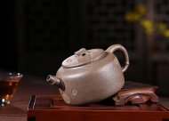 《竹節供春》宜興紫砂壺青段工藝美術(shù)師手工茶壺茶具