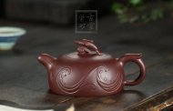 《海豚》工藝美術(shù)師手工家紫泥紫砂壺創(chuàng  )新壺系列收藏茶壺