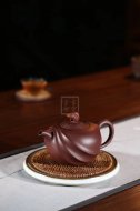 《博海浪擊》宜興紫砂壺工藝美術(shù)師手工茶壺紫泥創(chuàng  )新壺