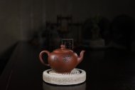 《如玉》宜興紫砂壺壺老師底槽青助理工藝美術(shù)師手工創(chuàng  )新壺茶壺