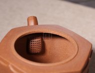 《八方來(lái)財》宜興紫砂壺工藝美術(shù)師手工金降坡泥泡茶壺茶具八方