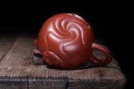 《魚(yú)化龍公道杯》宜興紫砂壺手工大師收藏級茶壺大紅袍料