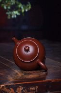 《圓韻》宜興紫砂壺王鎮學(xué)原礦紫朱泥全手工