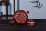 《尊六方》宜興六方紫砂壺底槽青純手工高級工藝美術(shù)師泡茶壺特價(jià)茶具