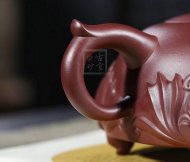 《福臨門(mén)》宜興高級工藝美術(shù)師手工紫砂壺全手工底槽青泡茶壺