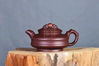 《時(shí)來(lái)運轉》宜興純實(shí)力派名家全手工紫泥紫砂壺茶具