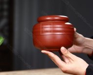 《圓線(xiàn)茶葉罐》