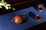 《梨形壺》孟臣款宜興紫砂壺名家純全手工茶壺具原礦朱泥梨形壺